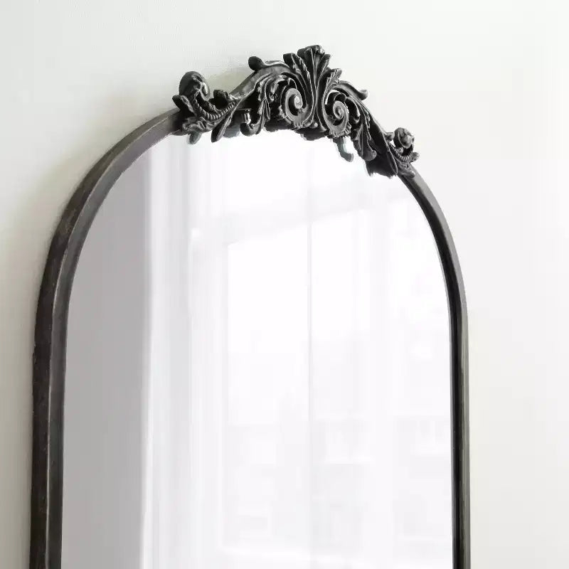 Miroir mural noir