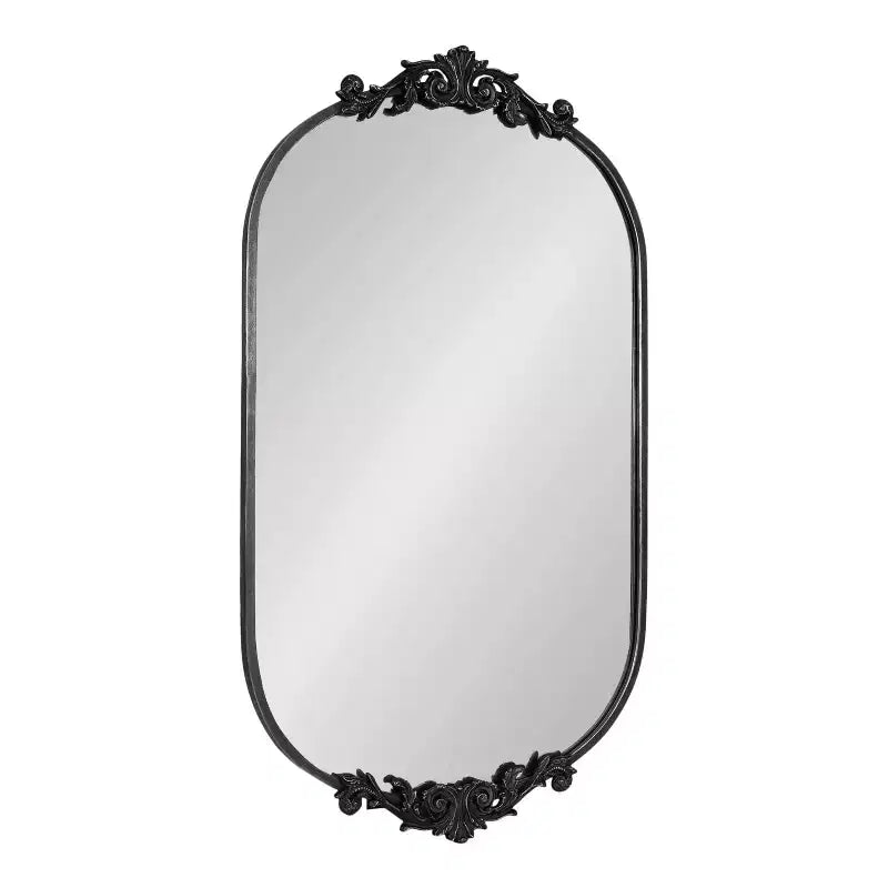 Miroir mural noir
