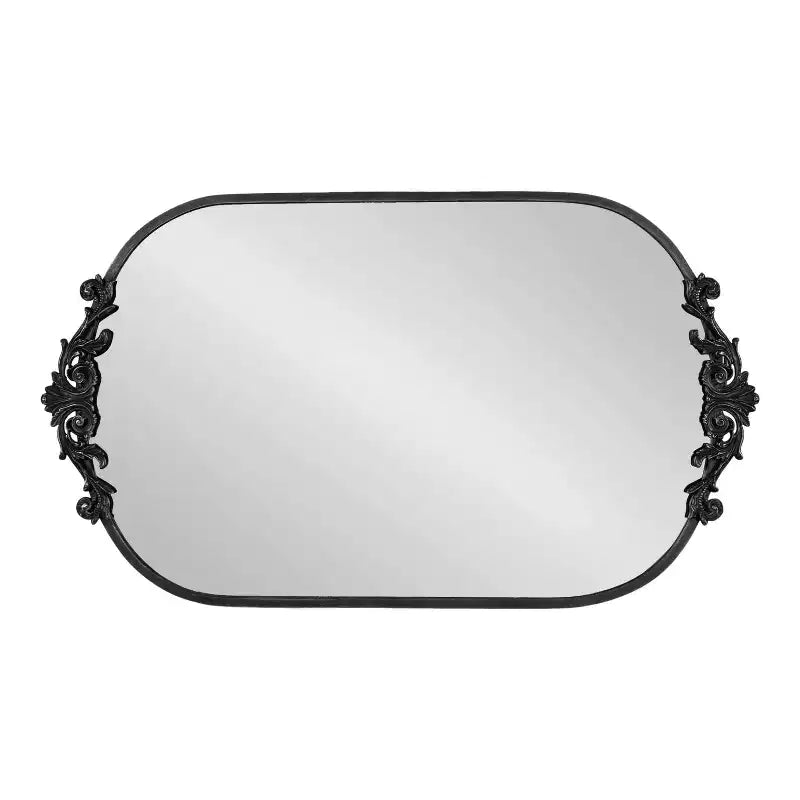 Miroir mural noir