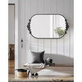 Miroir mural noir