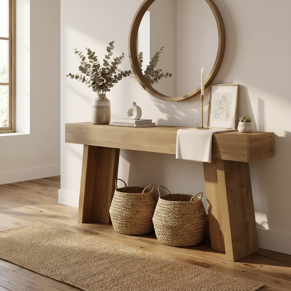 Table d'appoint rustique