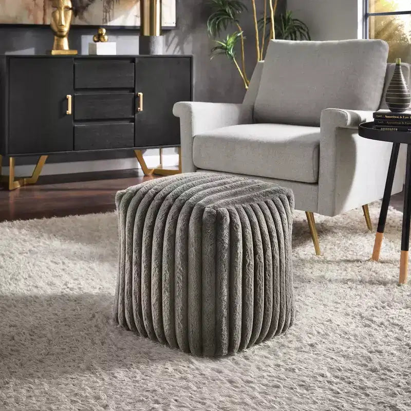 Pouf carré rembourré