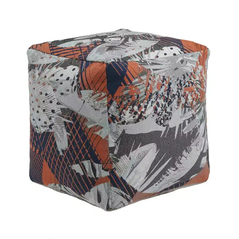 Pouf carré rembourré