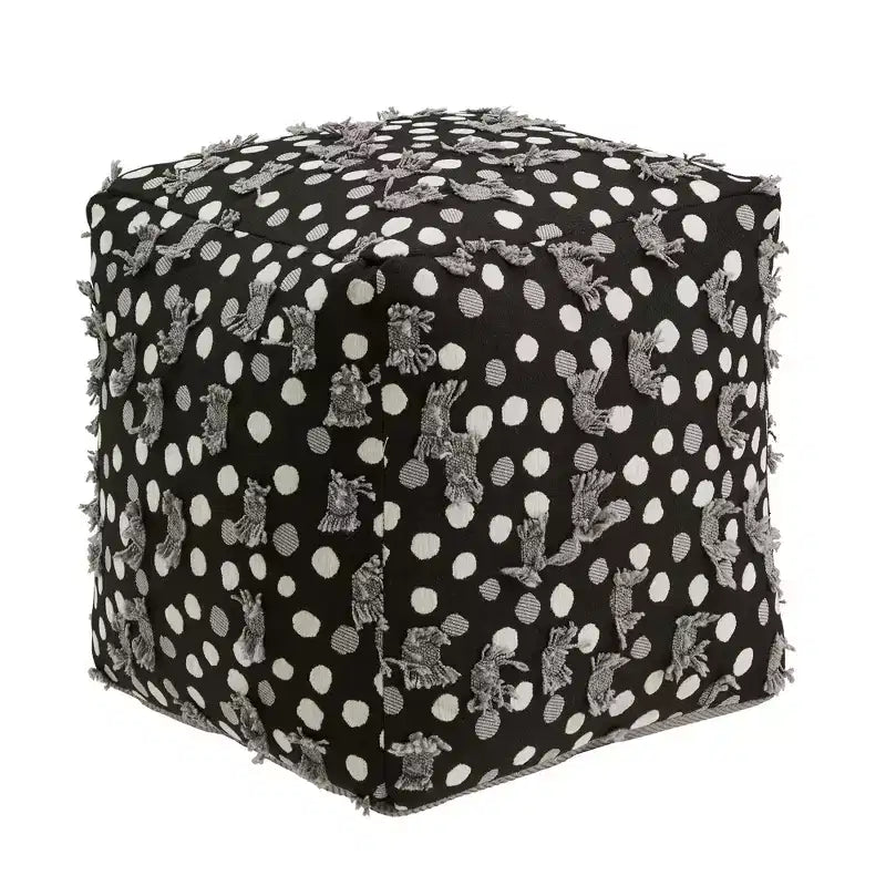 Pouf carré rembourré