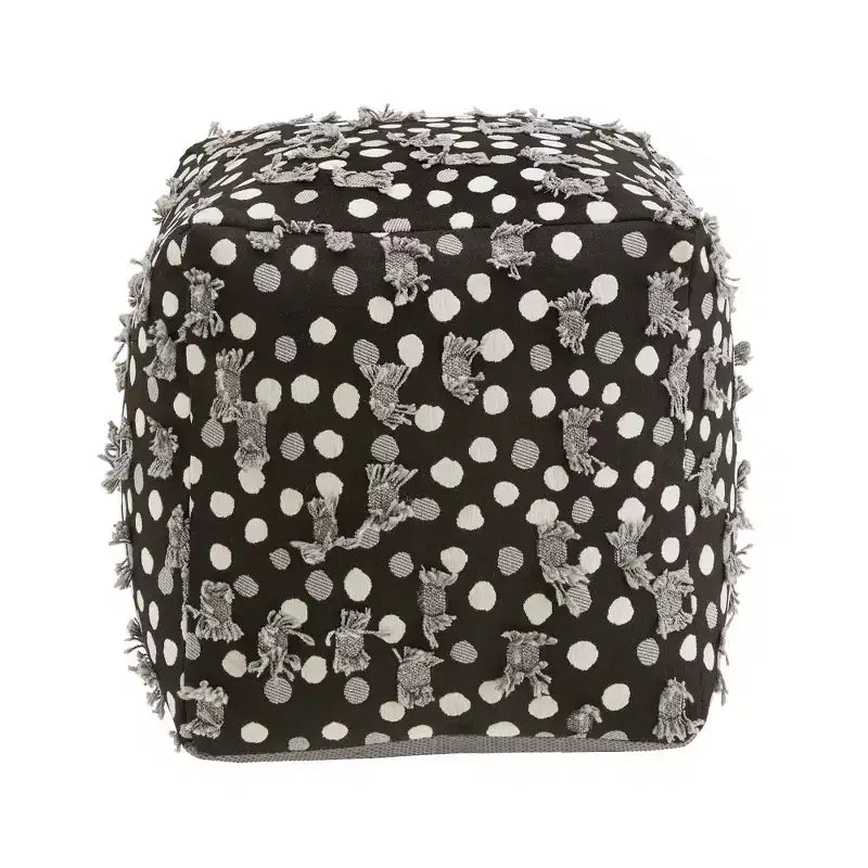 Pouf carré rembourré