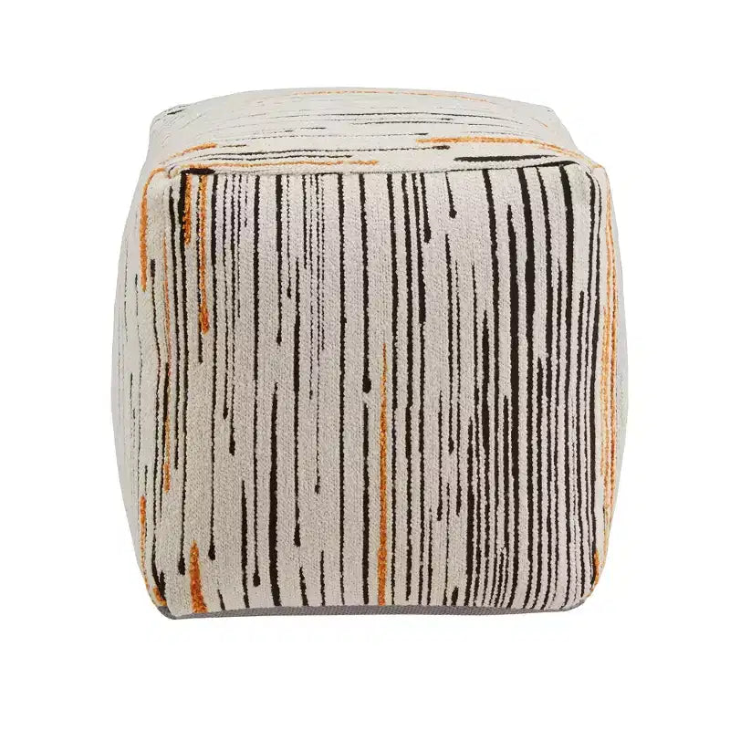 Pouf carré rembourré