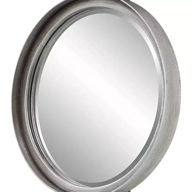 Miroir mural Feuille d'argent