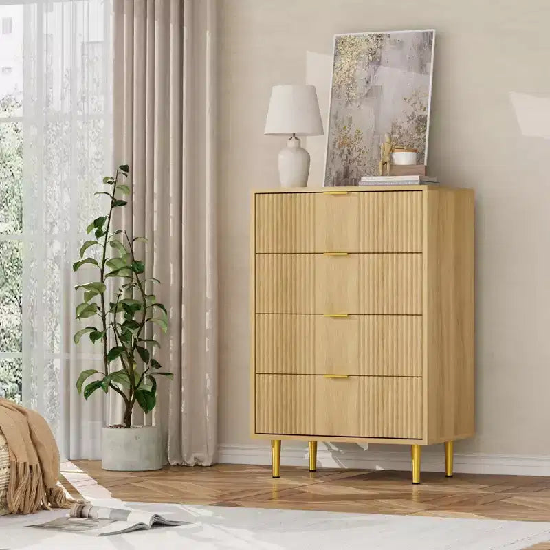Commode verticale en bois