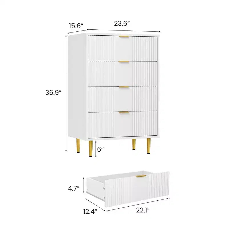 Commode verticale en bois
