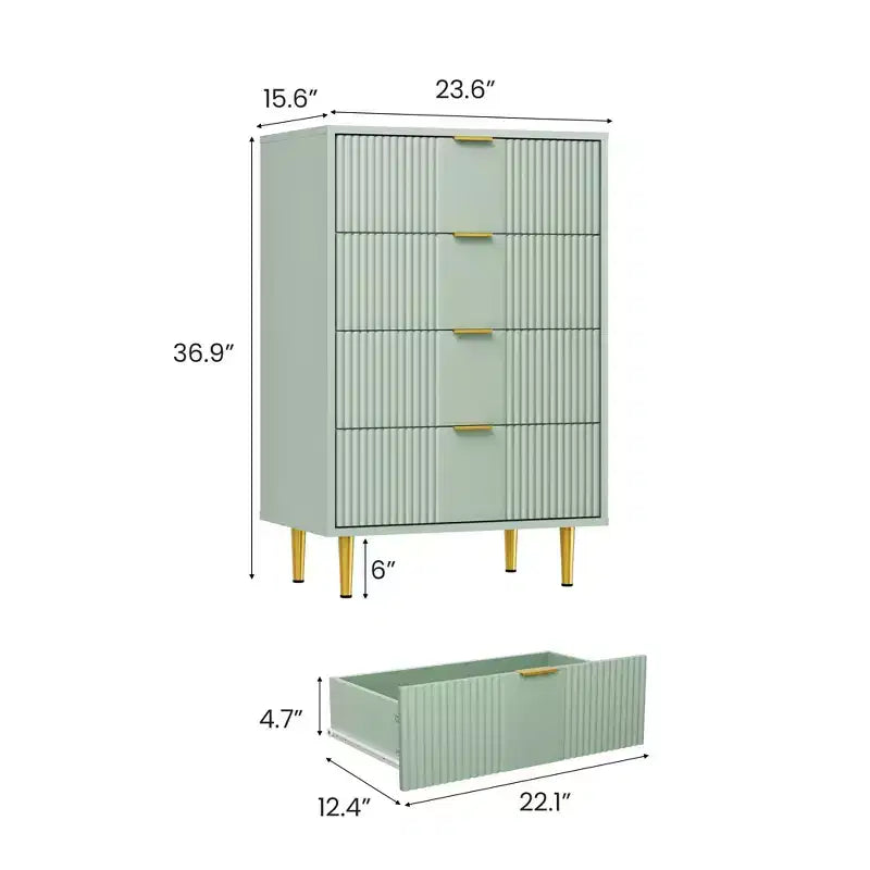 Commode verticale en bois