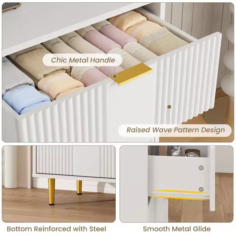 Commode verticale en bois