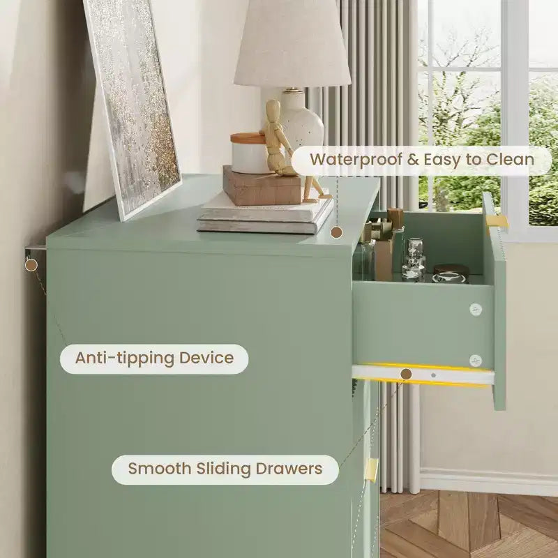 Commode verticale en bois