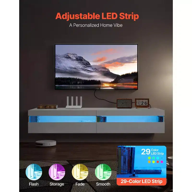 Meuble TV suspendu