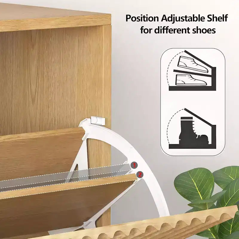Meuble de rangement pour chaussures moderne et fin