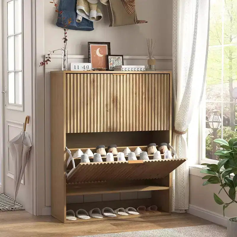 Meuble de rangement pour chaussures moderne et fin