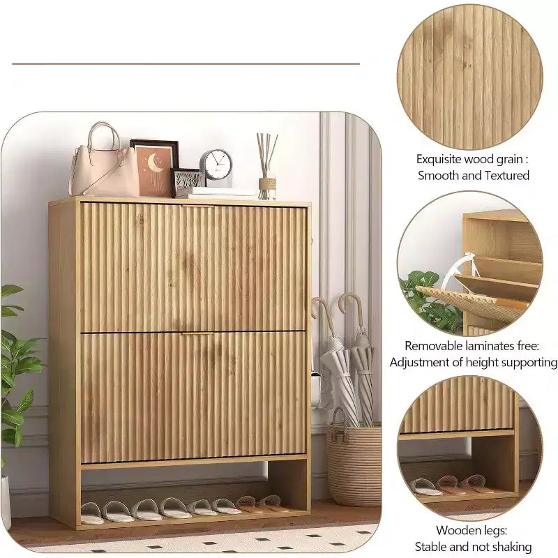 Meuble de rangement pour chaussures moderne et fin