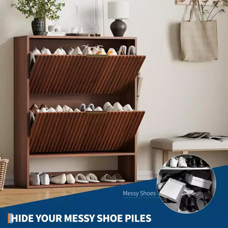 Meuble de rangement pour chaussures moderne et fin