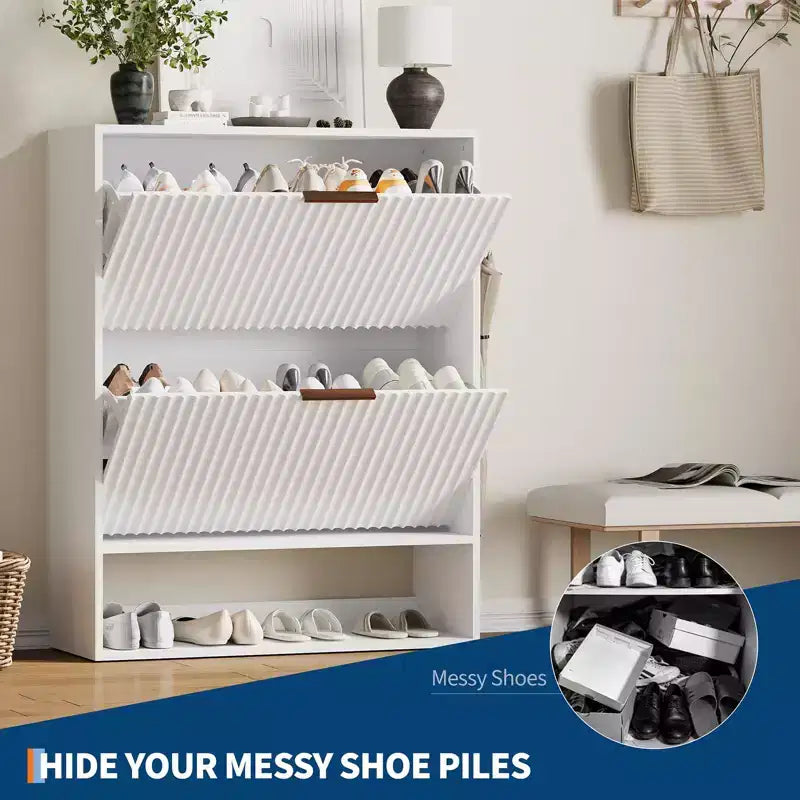 Meuble de rangement pour chaussures moderne et fin