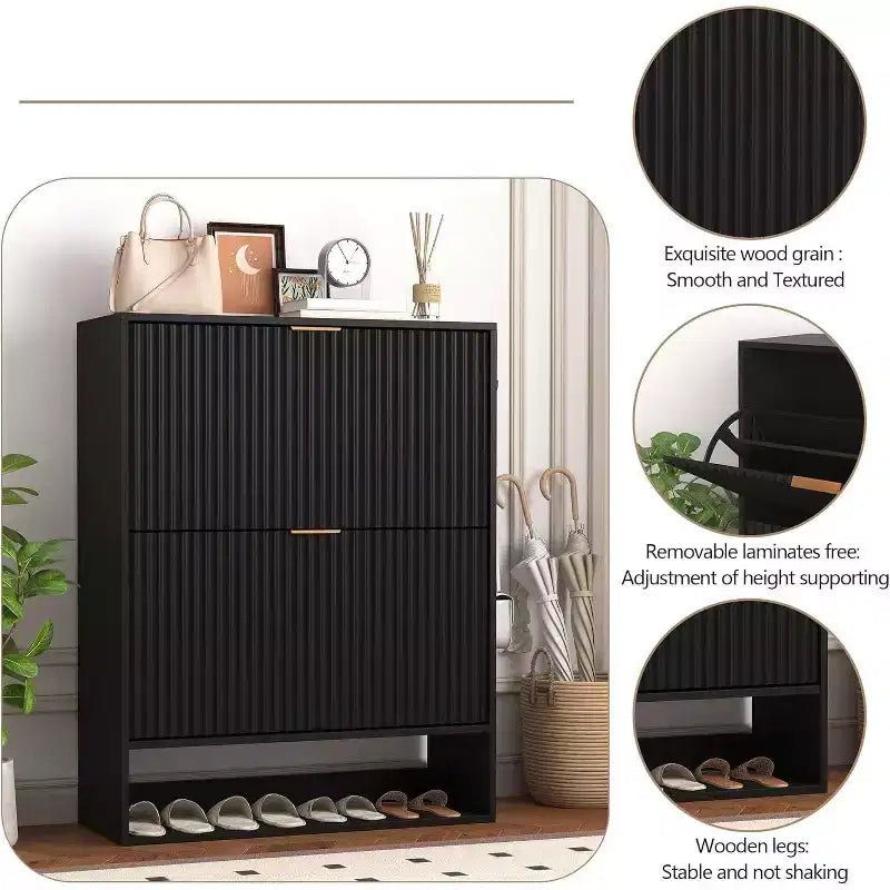 Meuble de rangement pour chaussures moderne et fin