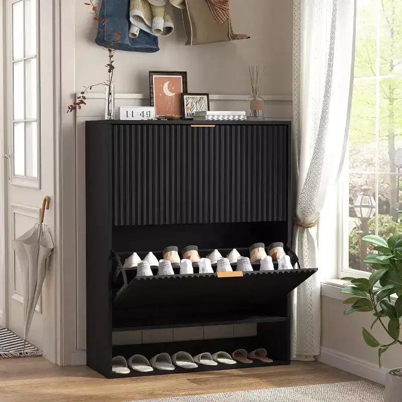 Meuble de rangement pour chaussures moderne et fin