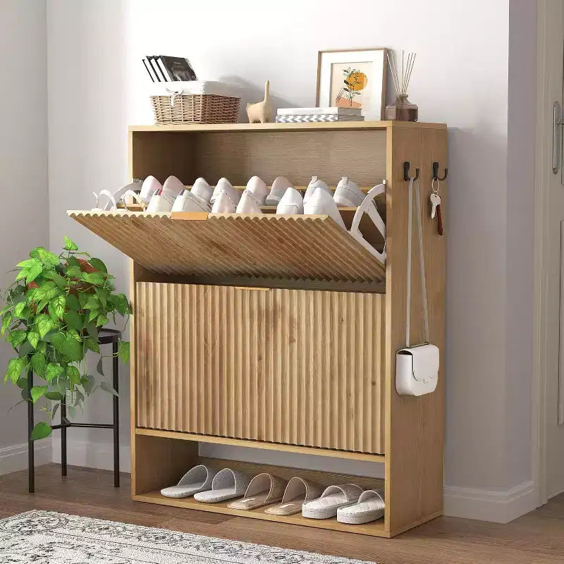 Meuble de rangement pour chaussures moderne et fin