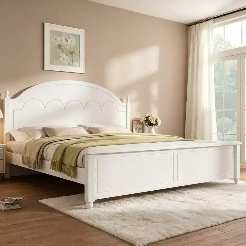 Cadre de lit moderne en bois