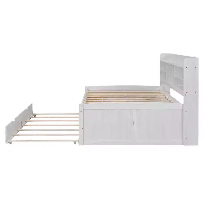 Lit de capitaine en bois