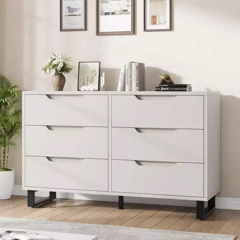 Commode avec Tiroirs en Bois