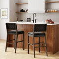 Tabouret de bar en similicuir