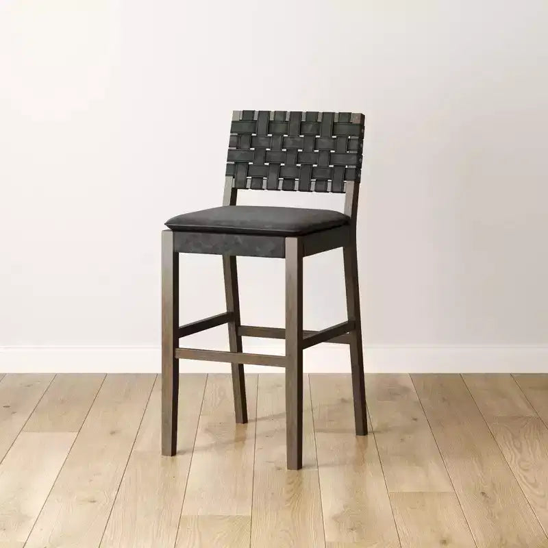 Tabouret de bar en similicuir