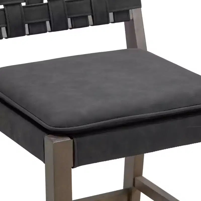 Tabouret de bar en similicuir
