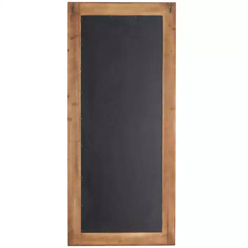 Miroir mural en bois marron