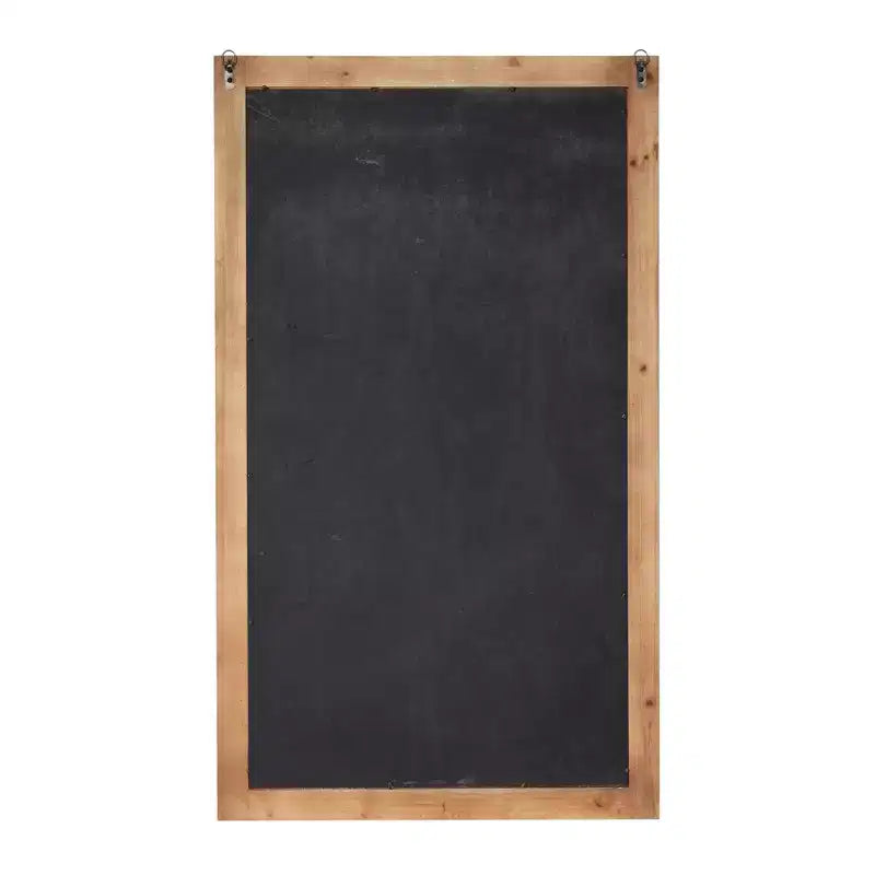 Miroir mural en bois marron