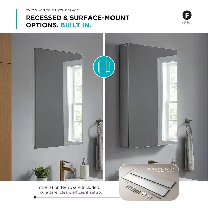 Meuble de salle de bain avec miroir Fine Fixtures