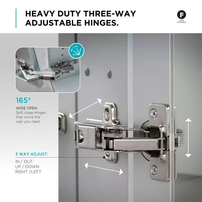 Meuble de salle de bain avec miroir Fine Fixtures