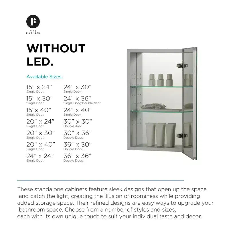 Meuble de salle de bain avec miroir Fine Fixtures