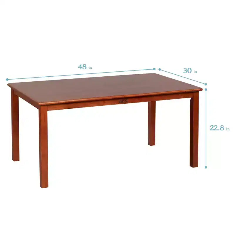Table rectangulaire en bois massif