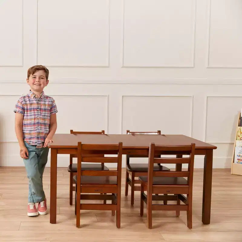 Table rectangulaire en bois massif