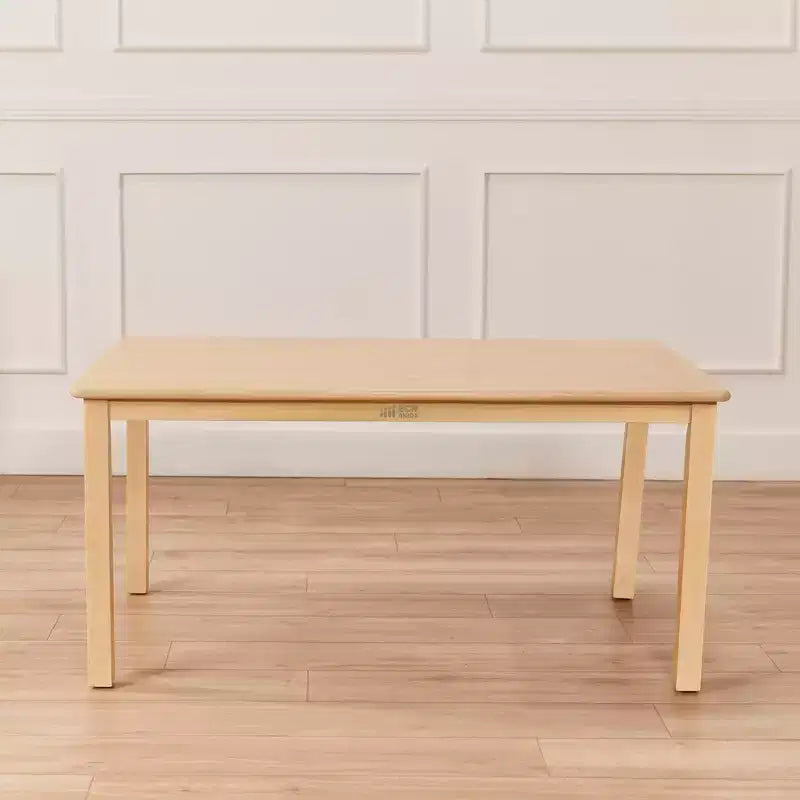 Table rectangulaire en bois massif