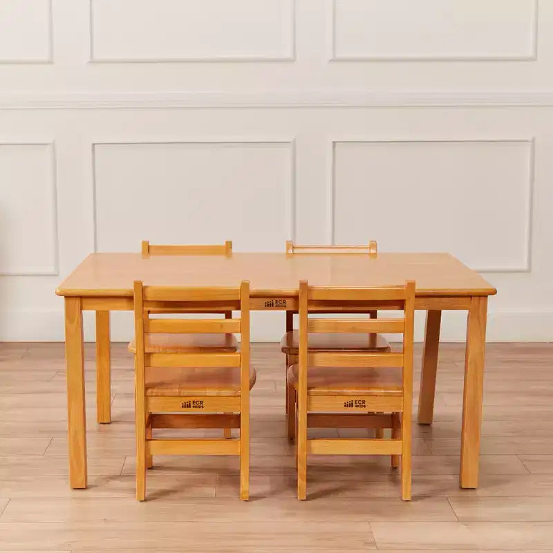 Table rectangulaire en bois massif