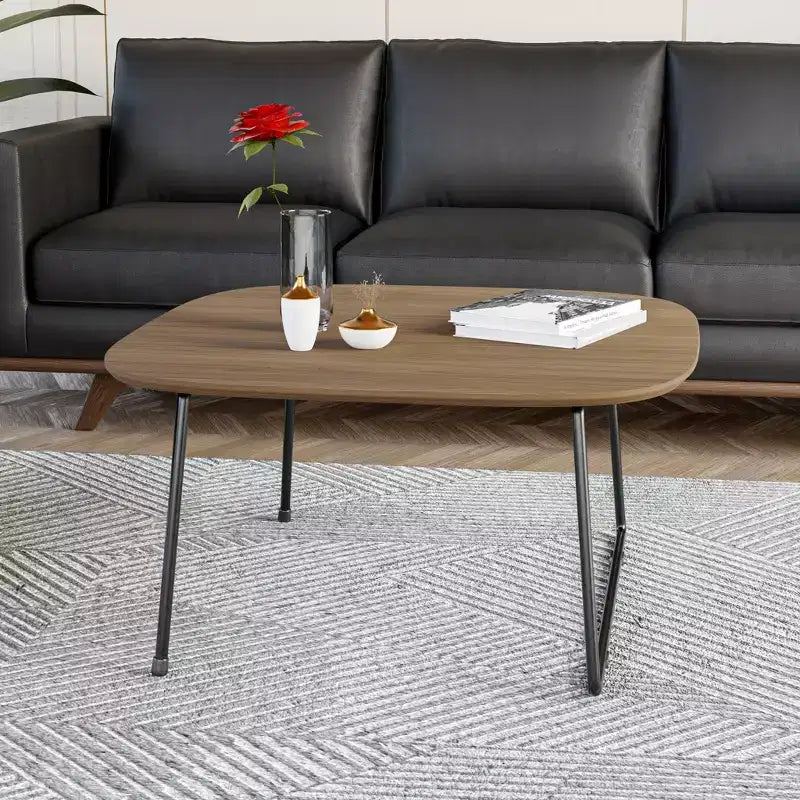 Table basse carrée Mid-Century Modern