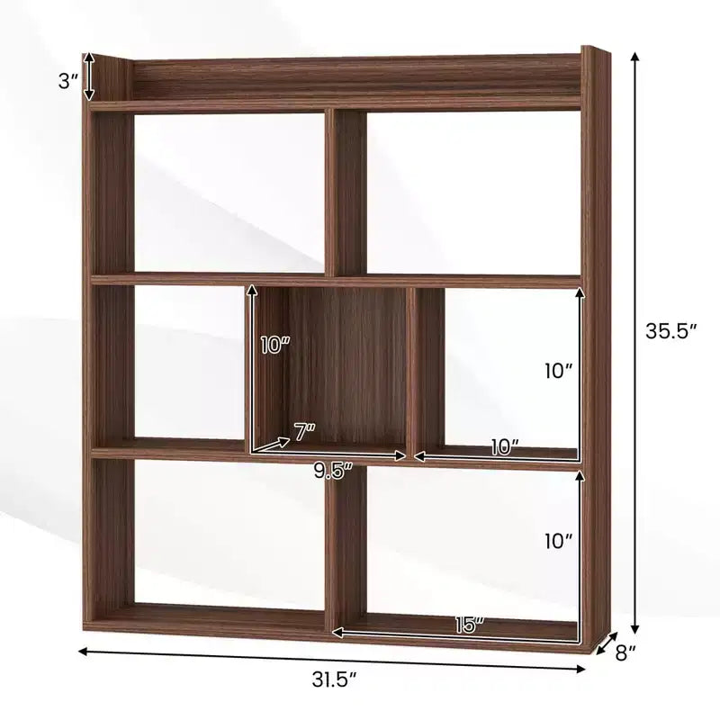 Étagère de rangement ouverte