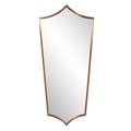 Howard Elliott 52x24 Antioch Stainless Steel Framed Shield Mirror