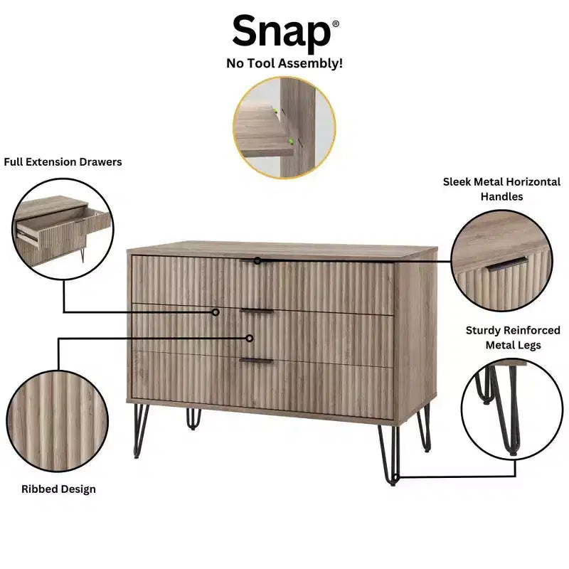 Commode de chambre moderne
