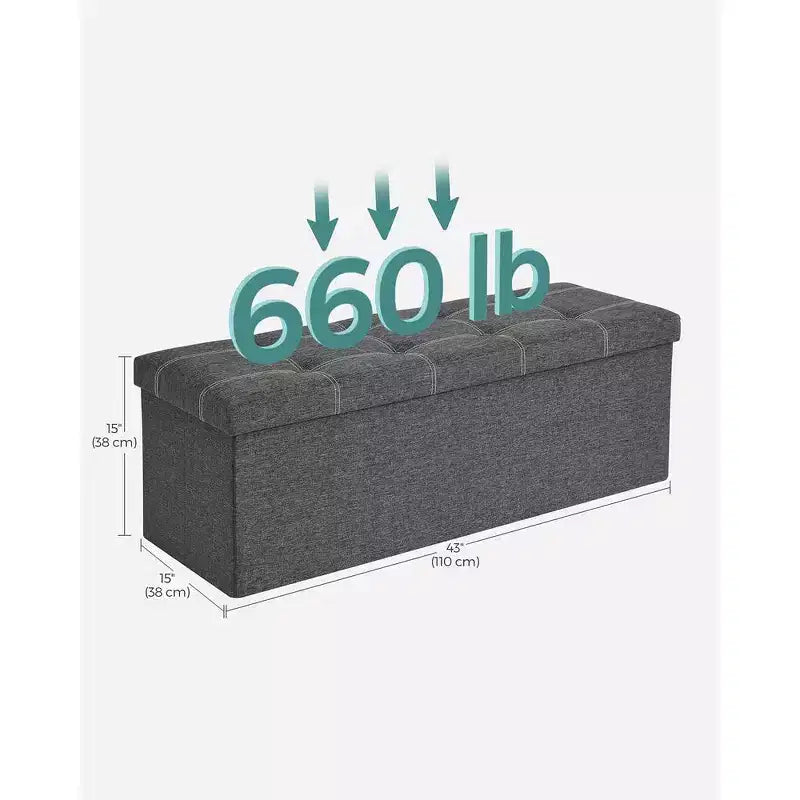 Banc de rangement ottoman