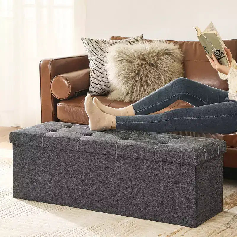 Banc de rangement ottoman