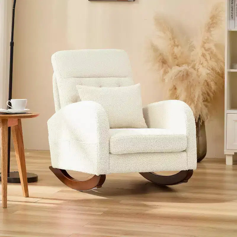 Fauteuils à bascule d'appoint pour l'intérieur