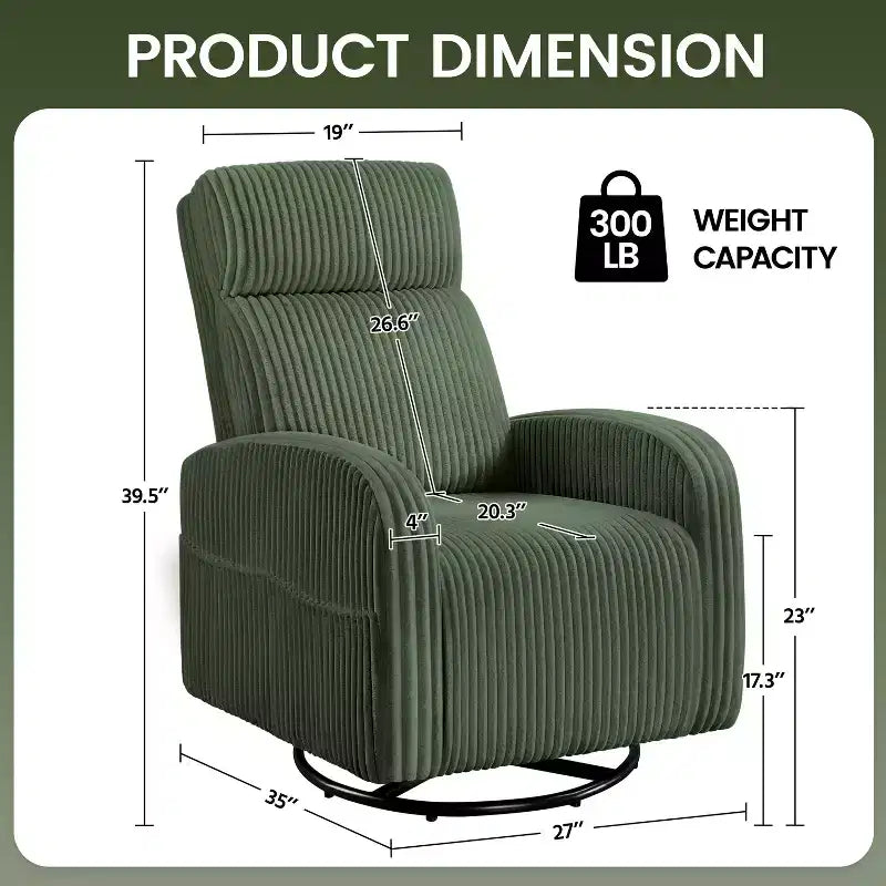 Fauteuil à bascule pivotant pour chambre d'enfant / Fauteuils d'appoint