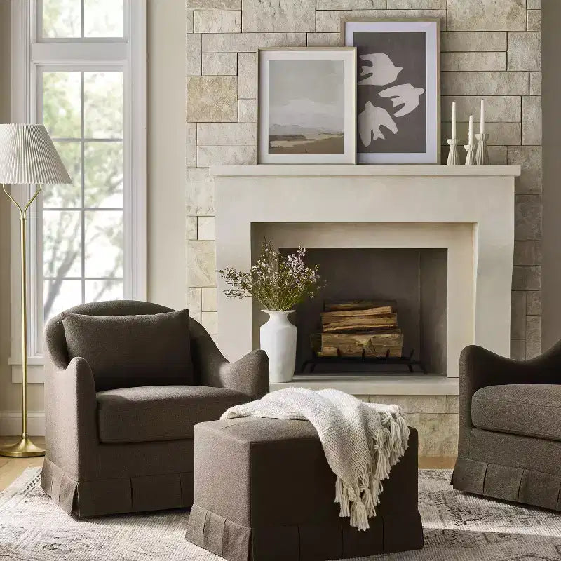 Fauteuil d'appoint rembourré